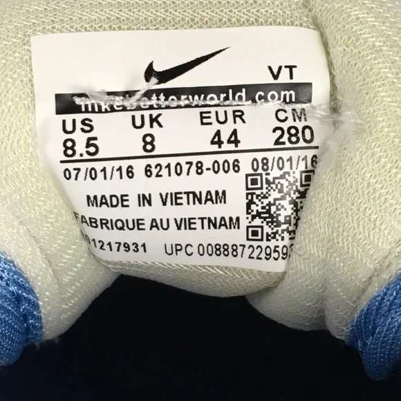 Nike Men's SB Dunk Low Pro Sneakers BTTYS Polar Blue Size 8.5 - Picture 11 of 11